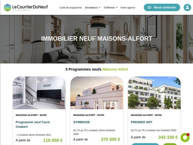 Appartements neufs  vendre  Maisons-Alfort