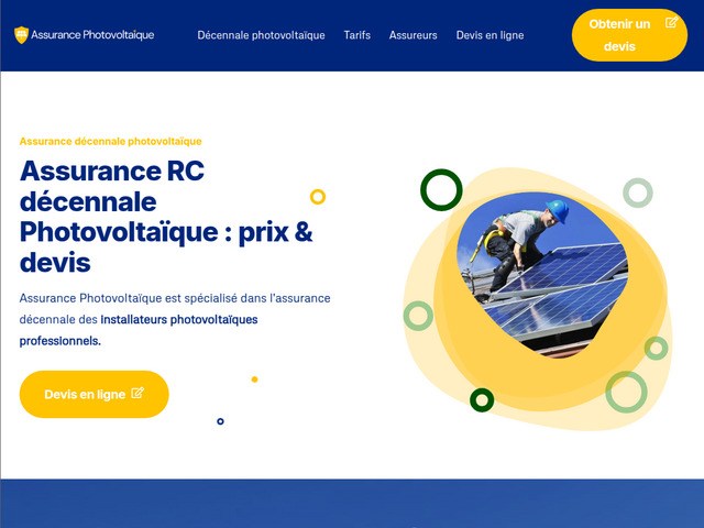 Assurance photovoltaïque