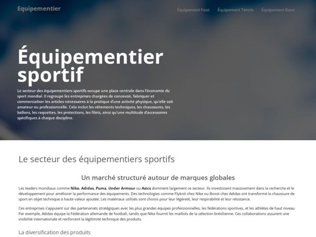 Equipementier