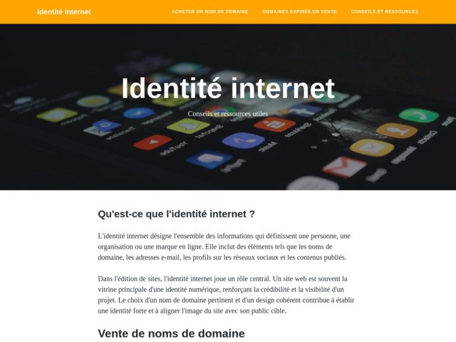 Identité internet