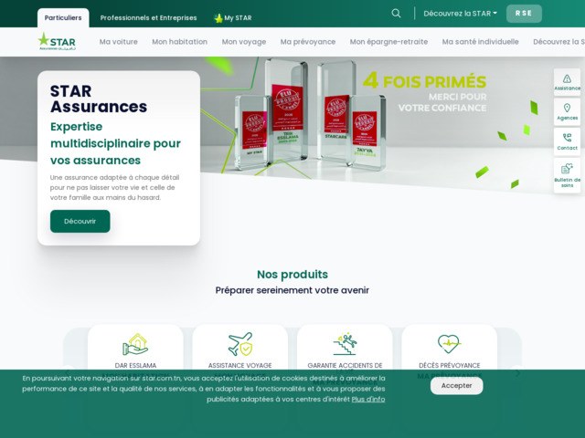 Mystar – grez vos assurances auto, habitation, sant et vie en toute simpl