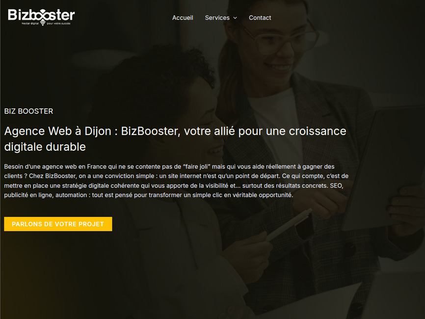 Biz booster : agence web marketing francophone