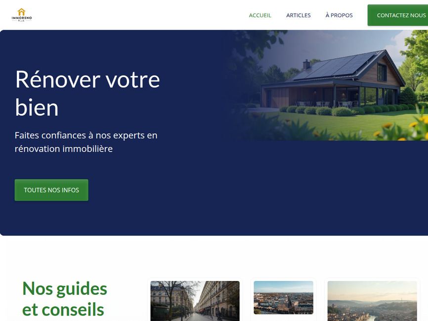 Immobilier renovation