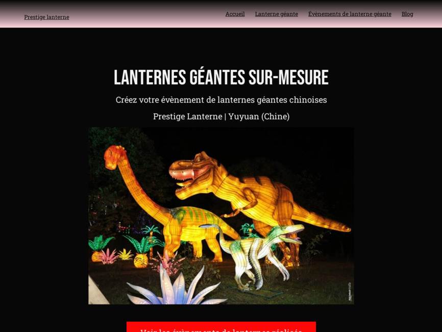 Prestige lanterne