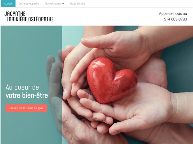 Jacynthe larivière ostéopathe | ostéopathe à montréal
