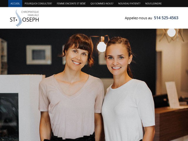 Chiropratique Familiale St-Joseph - Chiropraticien  Montral