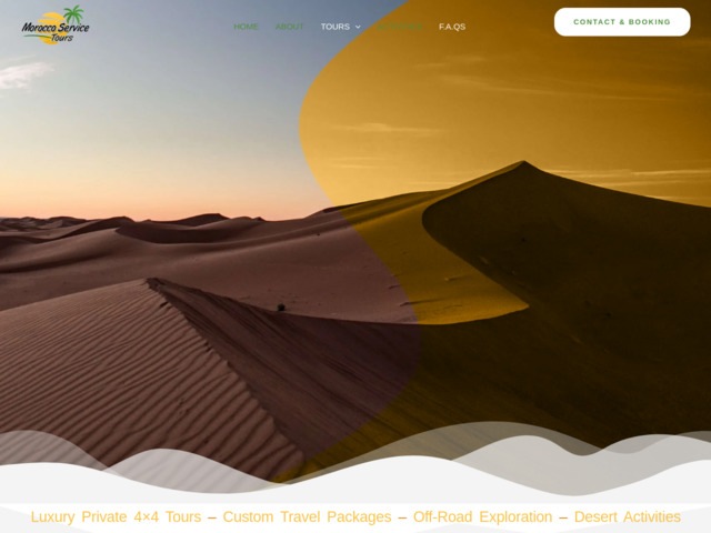 Morocco tours - morocco service tours - over 30+ tailored tours
