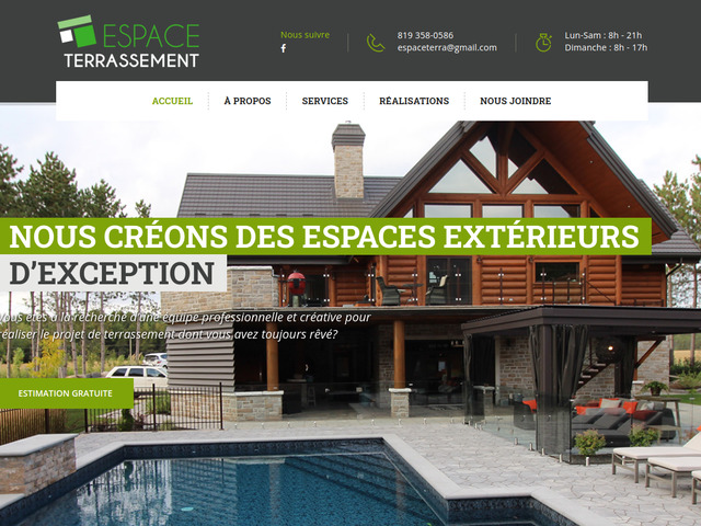 Espace Terrassement | Paysagiste à Victoriaville et les environs