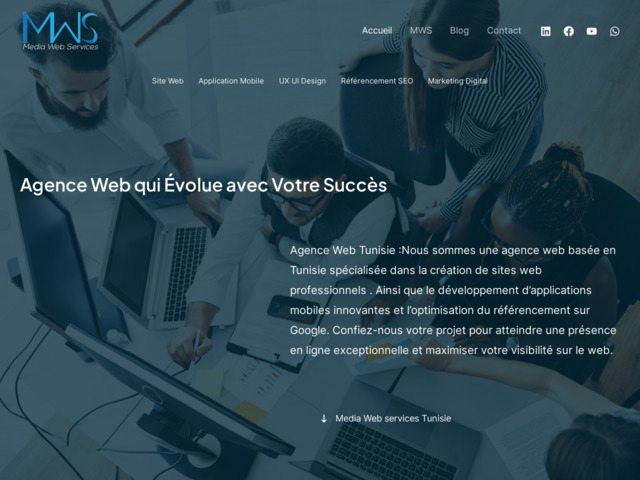 Média web services