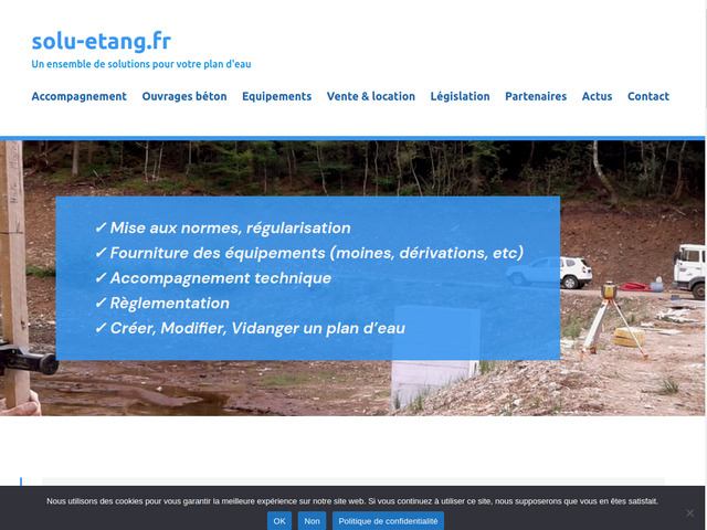 Location etang auvergne