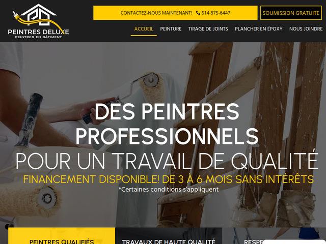 Peintres Deluxe | Peintre en bâtiment dans le Grand Montréal