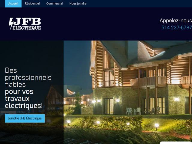Electricien Rive-Nord | JFB Electrique