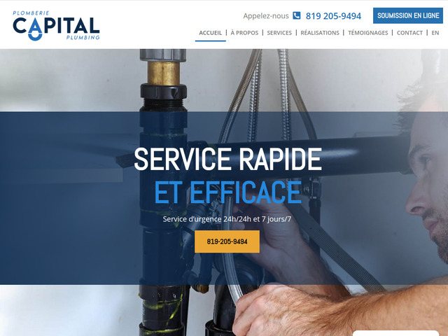 Dbouchage de drain Gatineau | Plomberie Capital