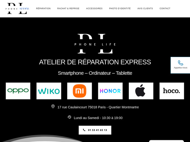 Réparation smartphone Paris