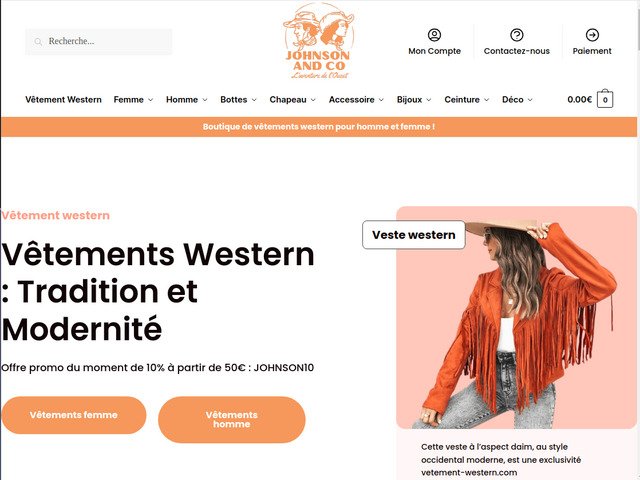 Vêtement western