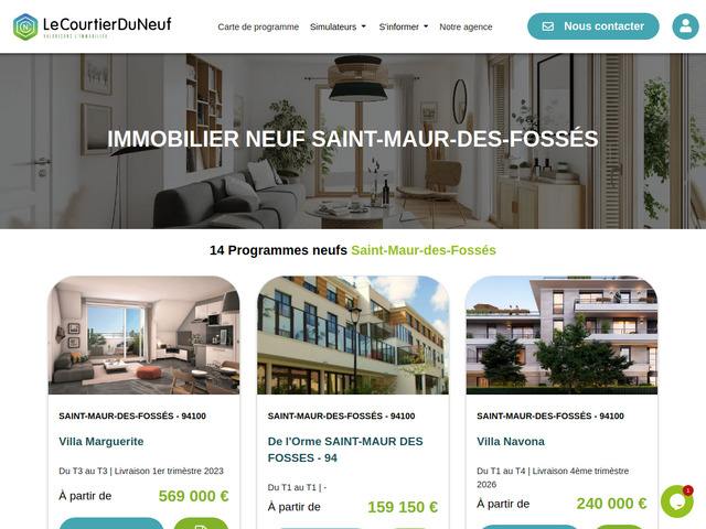 Logements neufs saint-maur-des-fossés