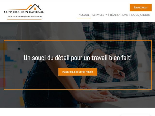 Entrepreneur en rénovation à trois-rivières | construction davidson