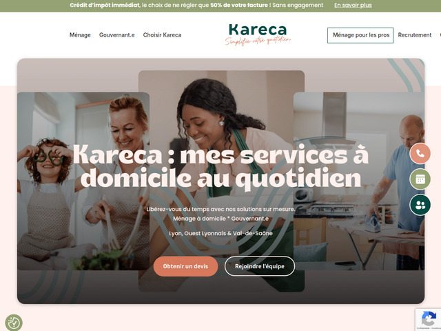 Kareca - services d'aide à domicile à Lyon