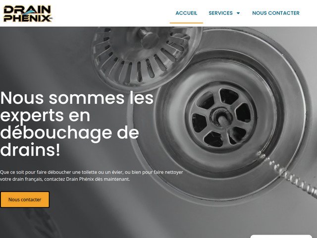 Dbouchage de drain - drain phnix