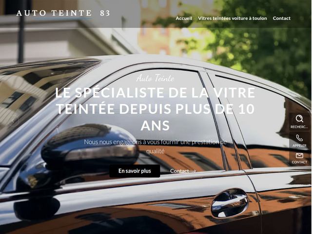 Vitre teintée toulon -  auto teinte 83