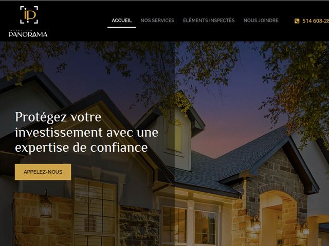 Incpecteur en btiment rive-nord - inspection panorama