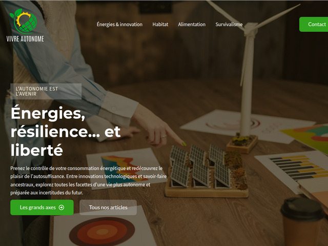 Maison vivre autonome