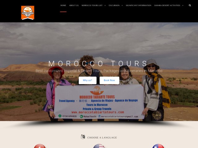 Best morocco holiday packages: morocco tabiarte tours company