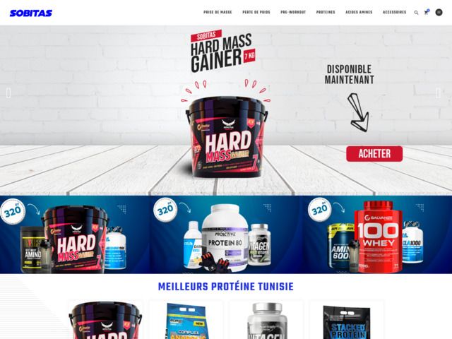 Vente protein en Tunisie