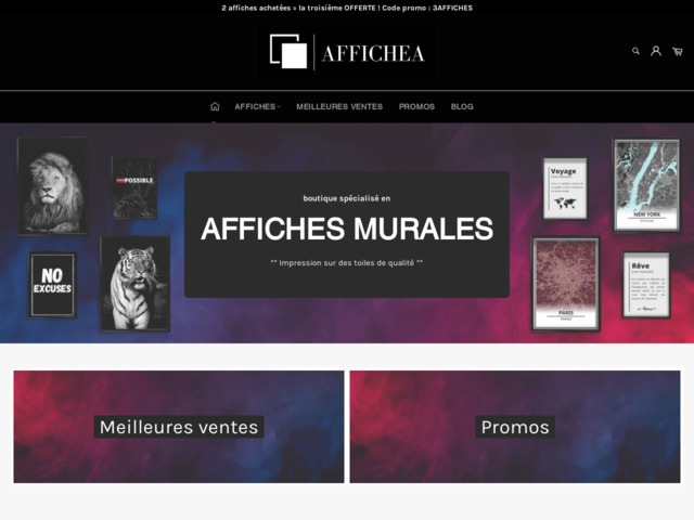Boutique d'affiches et posters