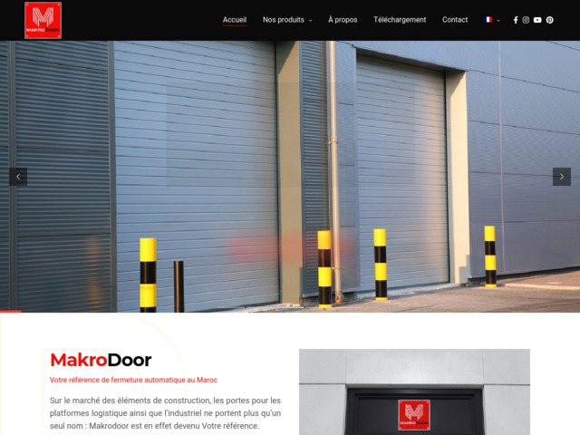 Makrodoor installateur des portes sectionnelles