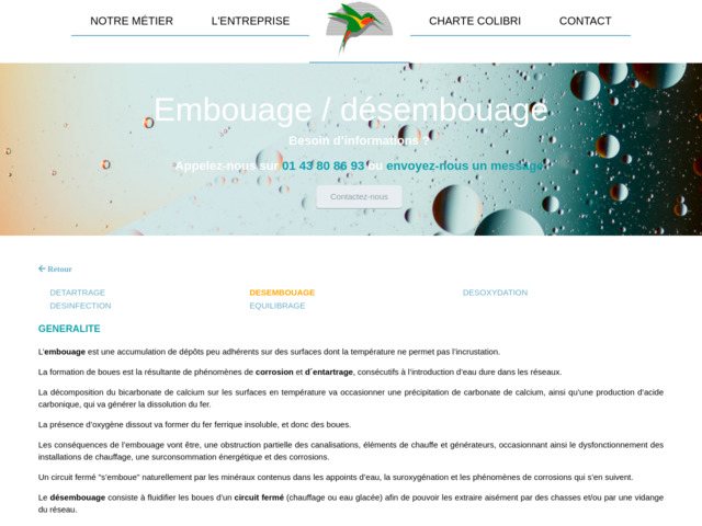 Désembouage des réseaux de chauffage