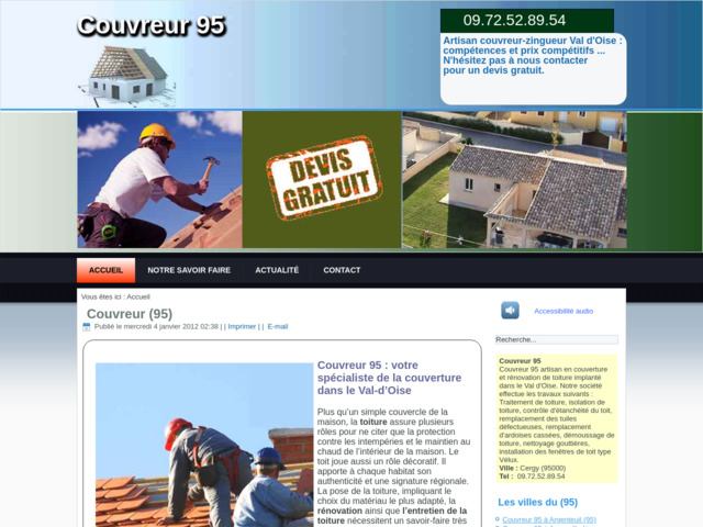 Couvreur 95