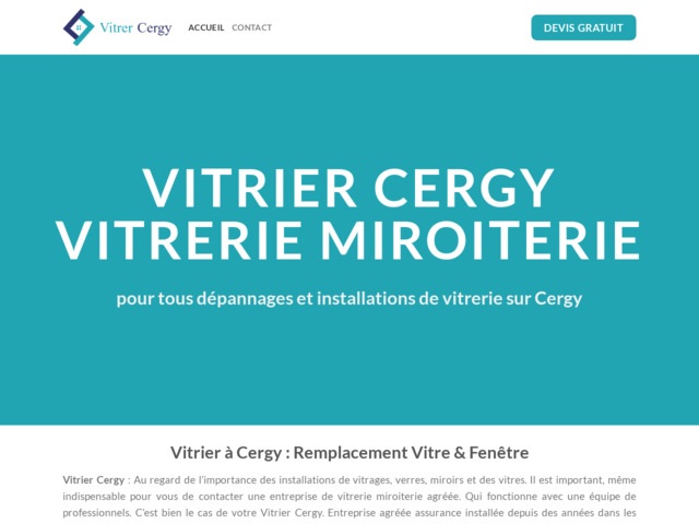 Vitrier Cergy