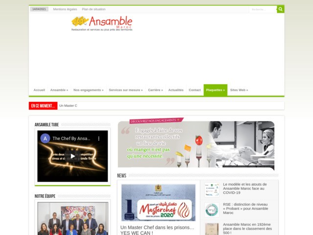 Entreprise de la restauration collective à casablanca au maroc