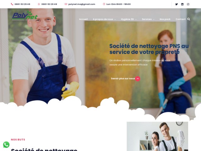 Société de nettoyage à Rabat