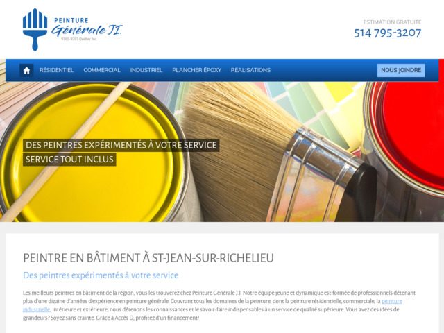 Peintre St-Jean-sur-Richelieu - Peinture Gnrale JI