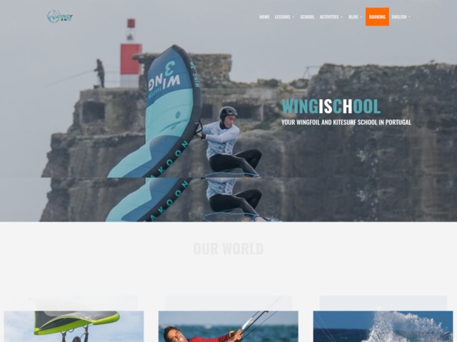 Ton école de wingfoil et kitesurf au Portugal