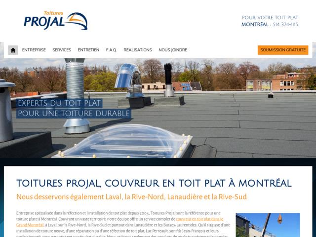 Toitures projal, couvreur en toit plat à montréal