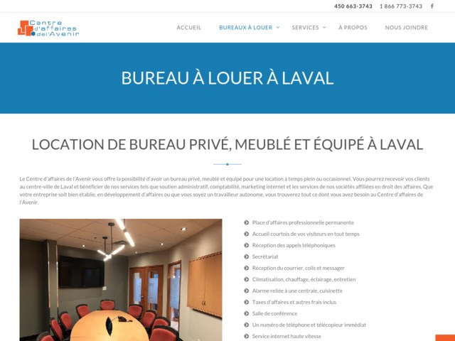 Bureau à louer laval
