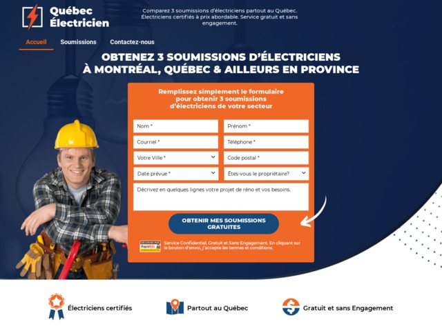 Québec électricien