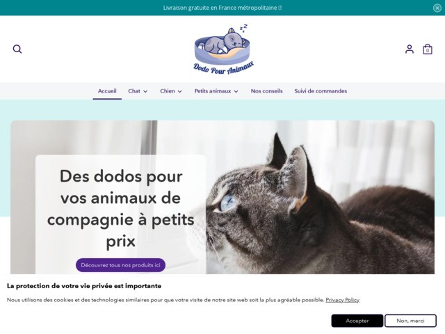 Dodo pour animaux : lits, paniers et dodo pour animaux