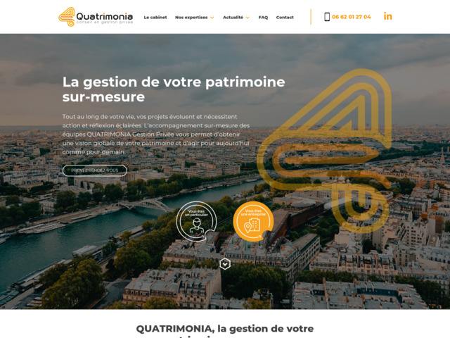 Quatrimonia, votre gestionnaire de patrimoine à Versailles