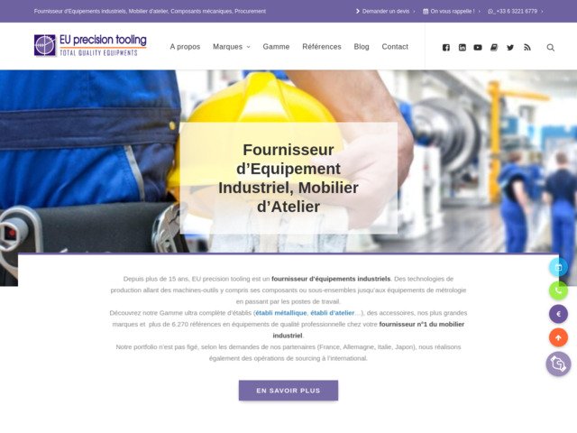 Eupt - fournisseur d'équipements industriels
