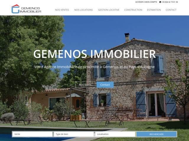 Immobilier gémenos