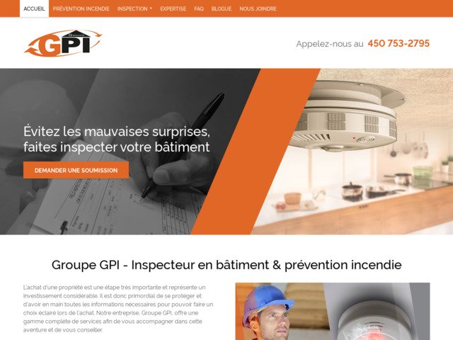 Inspecteur en bâtiment & prévention indencie | groupe gpi