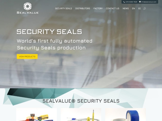Sealvalue best security seals from european manufacturer