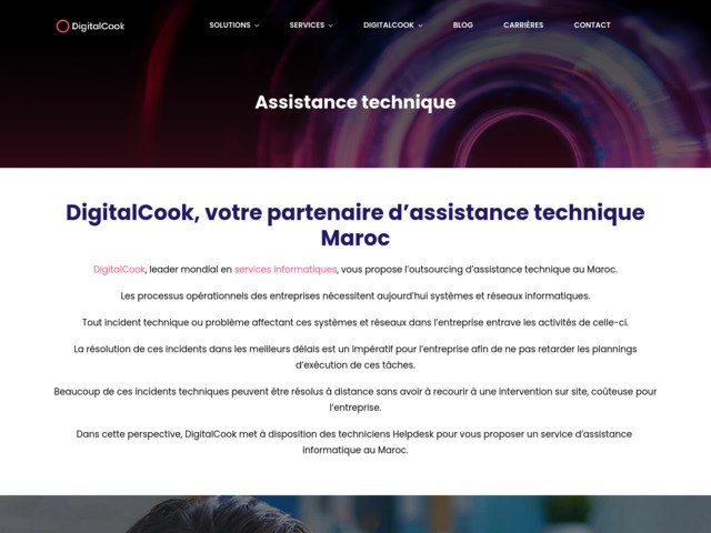 Digitalcook maroc : service informatique