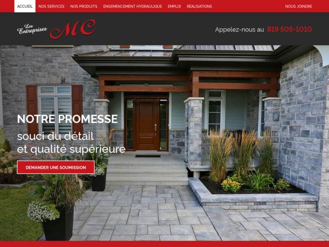 Les entreprises mc - amnagement paysager au centre-du-qubec