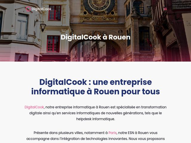 Une entreprise informatique à rouen