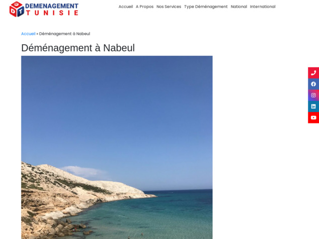 Déménagez à nabeul à des prix pas chers